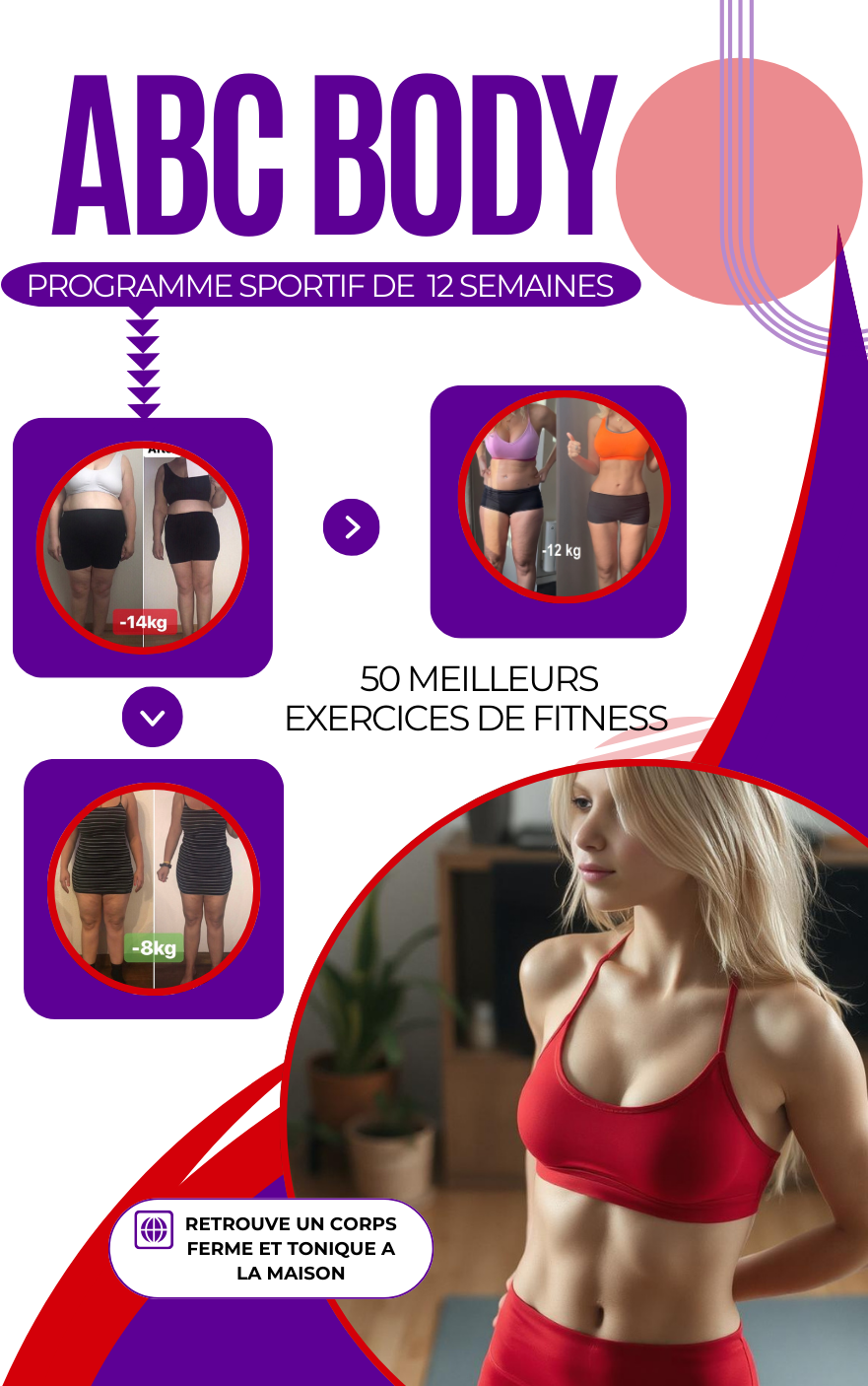 programme sportif de 12 semaines perte de poids fitness